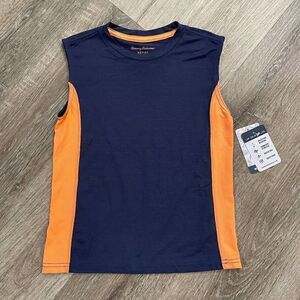 NWT Tommy Bahama Boys Active Tank Top Blue Orange - Size: Small (5/6)